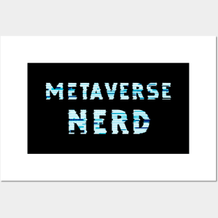 Metaverse Nerd Posters and Art